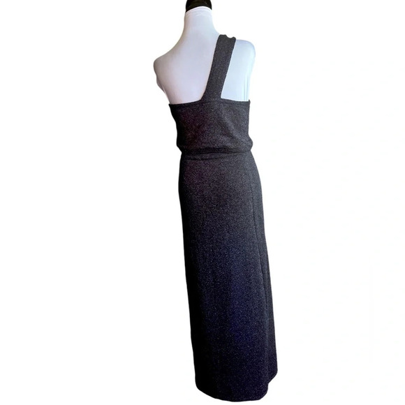 House of Harlow 1960 NWT Black Metallic Two-Piece long Skirt Set - Size M - Picture 2 of 6